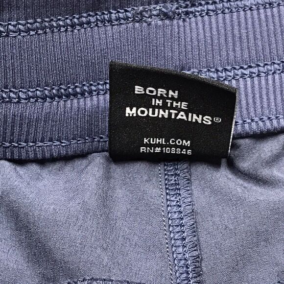 KUHL Pants Softshell Drawstring Waist/Cuff Jogger Hiking Men XL Reg (38x31) Gray - Picture 14 of 15